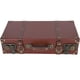 thumbnail image 1 of Collection Supplies Unique Creativity Storage Box, Durable Home Storage For Scene Building Box Wooden Suitcase Document Storage, 1 of 8