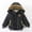 Black, variant on TAIAOJING Toddler Kids Fall Down Puffer Jacket Children Winter Boy Coat Hooded Coat Fashion Warm Clothes Boys Coat& Outerwear Jackets Parka 3 Years
