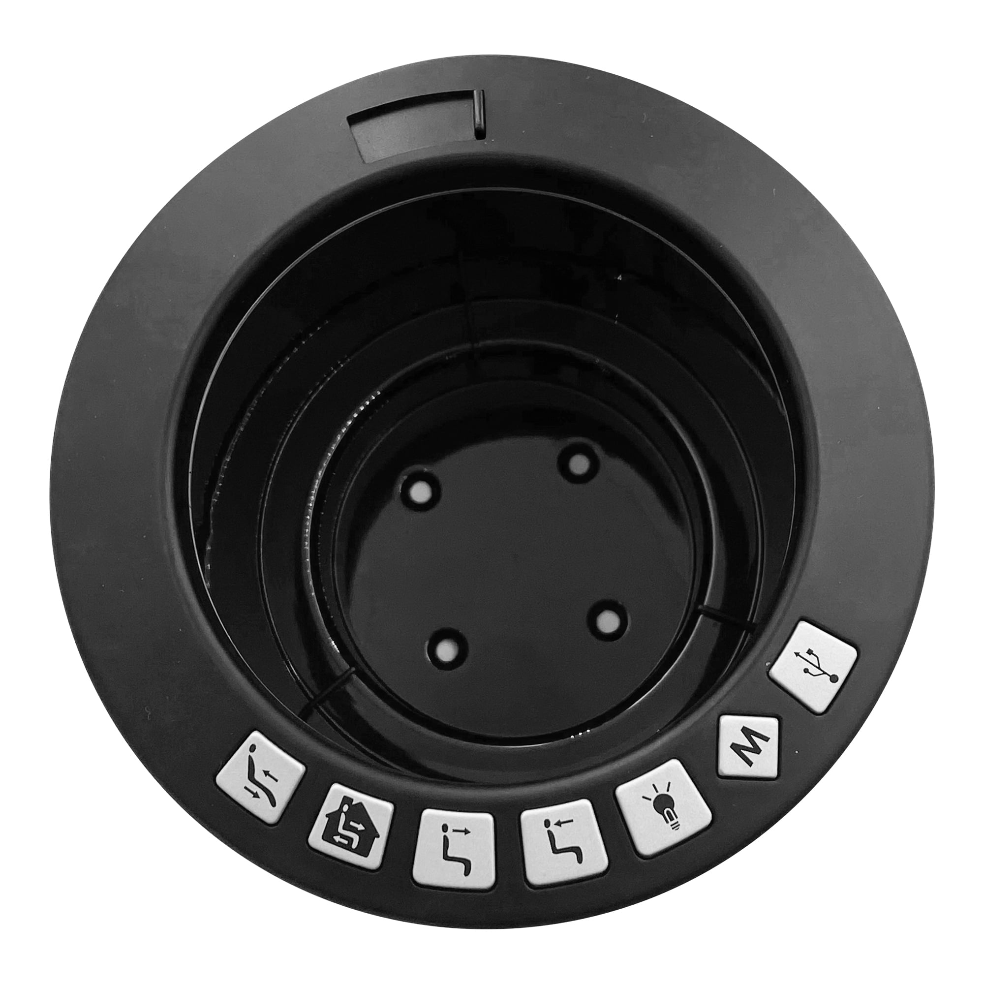 Power Recliner Lift Chair Raffel Systems Theater Cup Holder Model CHB R2ULBL 05 Replacement with USB, Memory and Light