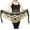 Black, variant on Fashion Belts for Women Golden Belly Dance Costume Wrap Waist Accessory