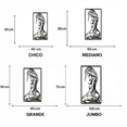 thumbnail image 4 of Cuadro Decorativo de Metal con Diseño mujer geometrica Extra grande, 4 of 4