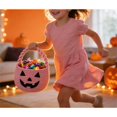 thumbnail image 6 of TAROFIIH Halloween Candy Gift Basketâ20x20 Cm Cotton-Woven Candy Basket, A Reusable Holiday Candy Storage Basket for Parties; Small Woven Basket, Ideal for Gift-Giving, 6 of 7