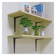 thumbnail image 4 of Nuk3y 10" x 12" L Shape Heavy Duty Shelf Bracket with Screws, 20 Pack, 4 of 5