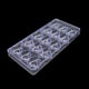thumbnail image 2 of Yuarrent Molde de chocolate Jooan, molde de decoración de postres de plástico transparente para hornear dulces de galletas y cupcakes Herramientas y accesorios para hornear No.03 Yuarrent HA003626-03, 2 of 6