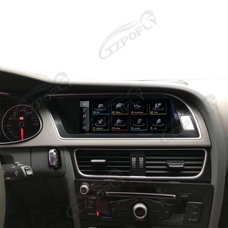 Lizpofly 8.8 Inch Ultra-Narrow Touchscreen with,For Audi A5 2009-2016 Low Trim,LINUX Multimedia Car Radio Receiver Compatible ,Wireless CarPlay,Android Auto.