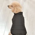 thumbnail image 2 of TELOLY 1Pcs Dog Winter Coat,Polyester Dog Vest,Small Dog Sweater,Blue,L, 2 of 4