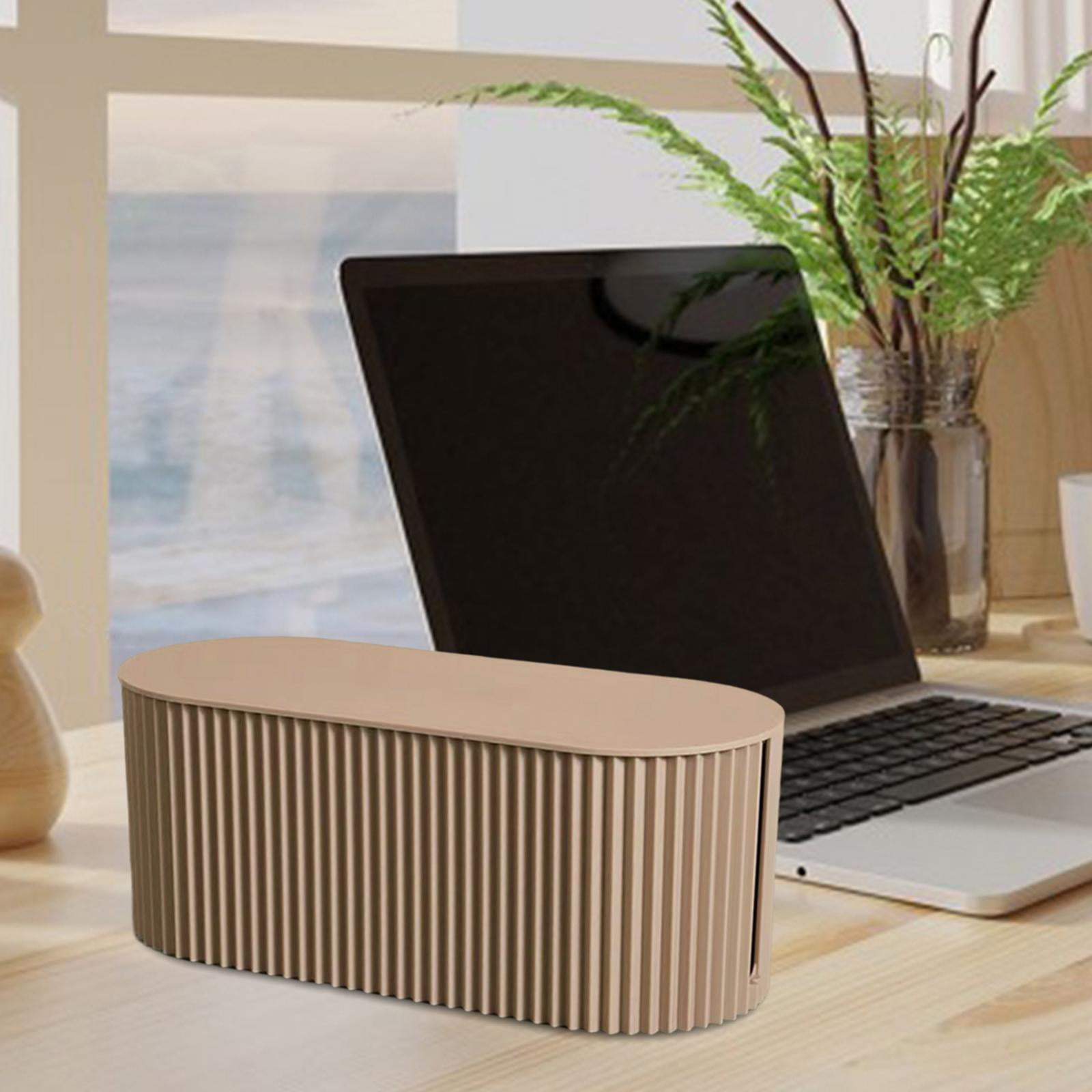 Cable Management Box Cord Organization Hide Conceal Power Cord Box Electrical Cable Storage Cable Storage Box For USB coffee