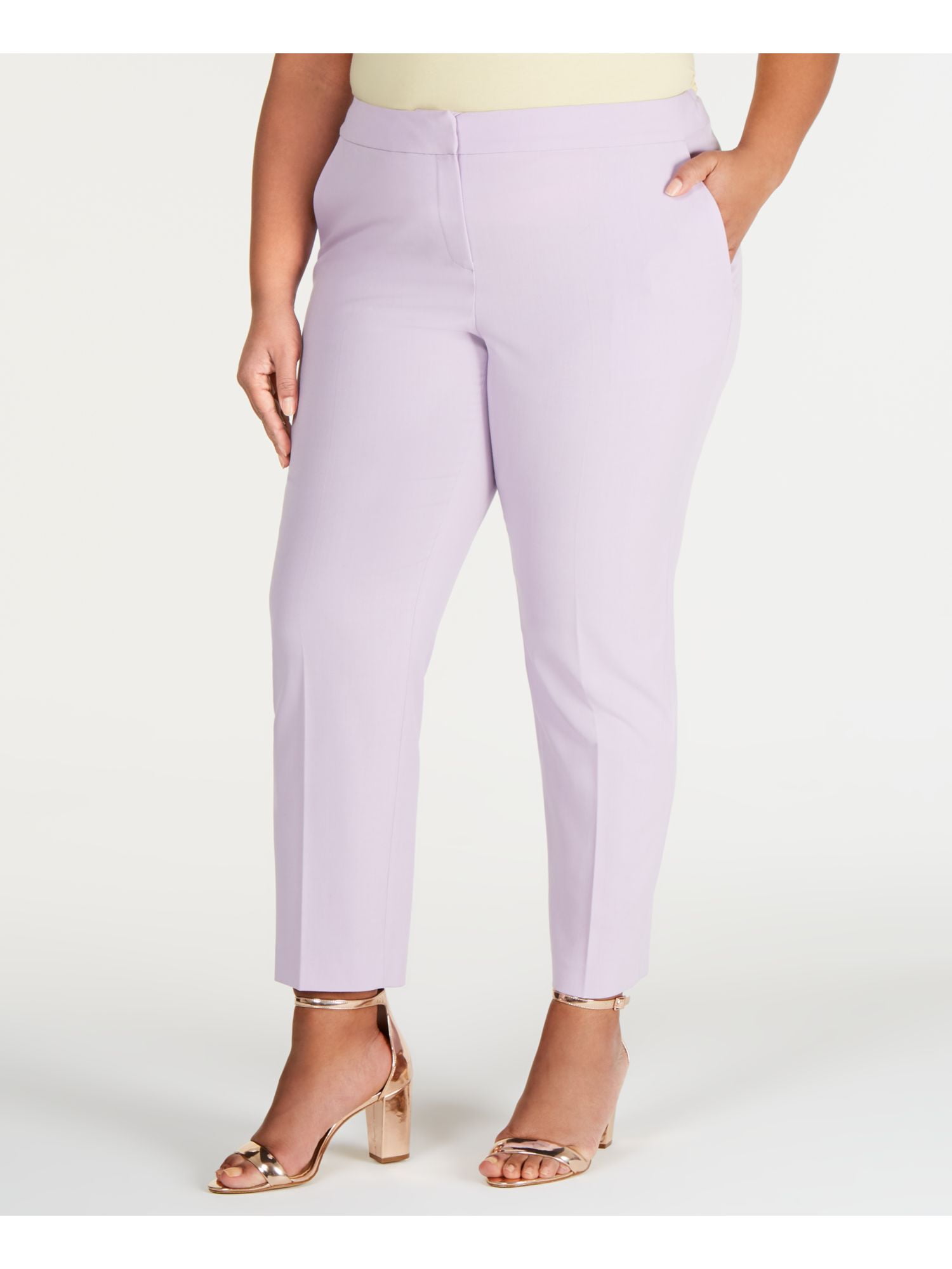 purple outfits plus size