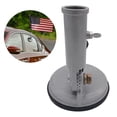 thumbnail image 4 of Hyasfey Car Suction Cup Flagpole Holder Rotatable Universal SUV RV Vehicle Auto Metal Flag Pole Holder Mount Small Object Mover Tile Glass Lifter Ceiling Remover, 4 of 7