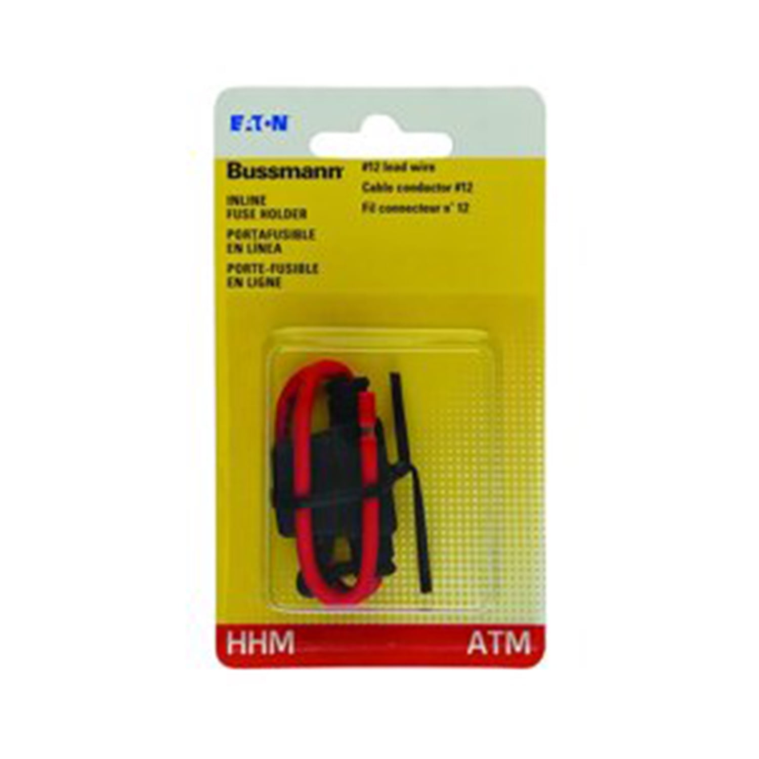 Bussmann BP-HHM-RP-WM In Line ATM Fuse Holder with Cover, 1 Pack