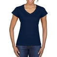 thumbnail image 4 of Gildan Womens Soft V Neck T-Shirt, 4 of 5