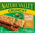 thumbnail image 3 of Nature Valley Crunchy Granola Bars, Roasted Almond, 12 Snack Bars, 8.94 oz (6 Pouches), 3 of 15