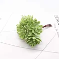 thumbnail image 5 of 6 uds./10 uds. Jarrones de piñas de plástico verde para decoración del hogar, coronas de flores decorativas para bodas, manualidades navideñas, plantas artificiales, 5 of 5