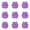 Purple, variant on Mini Resin Cat Figurines Glow in The Dark, Tiny Animal Ornaments Statues for Dollhouse Fairy Garden, Luminous Miniature Cat Decor for DIY Projects Home, 1PC