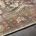 thumbnail image 3 of Surya Amelie AML-2343 31x94" Runner Traditional Chenille Rug in Orange/Brown, 3 of 7