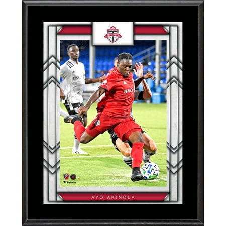 Ayo Akinola Toronto FC 10.5" x 13" Sublimated Player Plaque