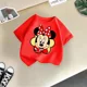 thumbnail image 3 of Bonita camiseta informal de Disney Minnie para niños, camiseta de moda urbana de verano para niñas, camiseta de cuello redondo para niños, camisetas deportivas para niños al aire libre, 3 of 5