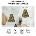 thumbnail image 4 of Yiaed Hawaiian Culture Symbols 1 Print Coral Velvet Wipes Absorbent Wipes Cleaning Cloths Household Table and Dish Wiping Cloths, 4 of 7