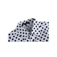 thumbnail image 4 of INSPIRE CHIC Men's Shirt Polka Dots Pattern Point Collar Long Sleeve Button Down Shirt 38 White, 4 of 7