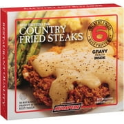 Stampede Beef Fritters for Country Fried Steaks, 6 count, 25.8 oz