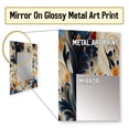 thumbnail image 3 of Designart "Creamy Paisley Delight" Floral Wall Mirror, Printed Cream Wall Mirror, Traditional Bathroom Wall Mirror, Decorative Floral Mirror - 30x40 Inch, 3 of 5