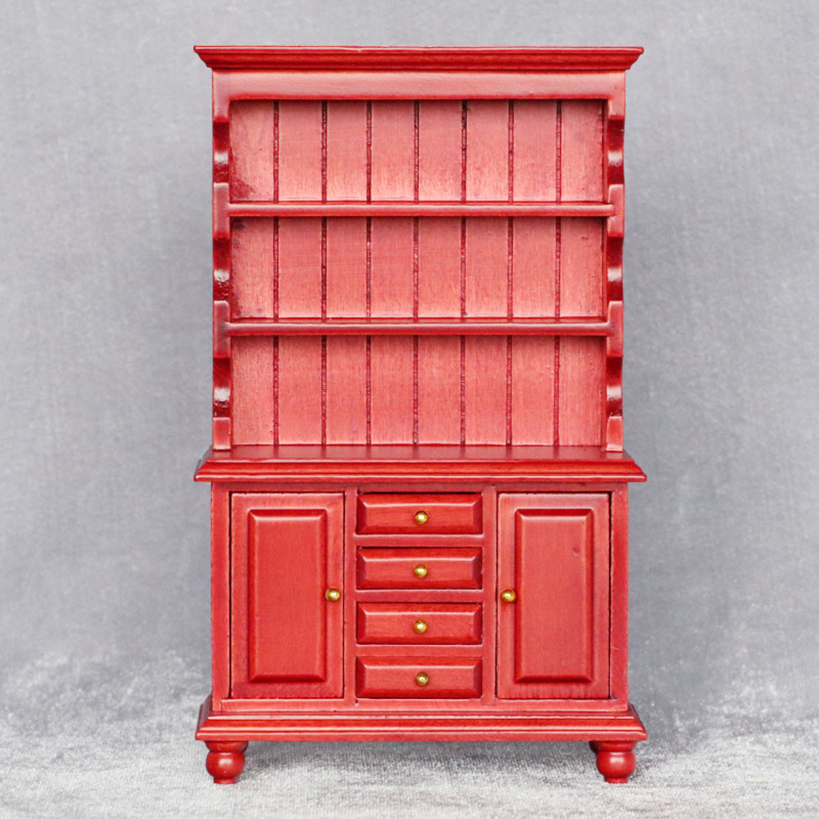 Archer Mini Bookcase High Simulation Accessories Wooden Dollhouse 1/12