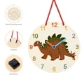 thumbnail image 3 of DIY Clock Kit, Make Your Own Clock, Wooden Painting Kit DIY Arts & Crafts, Animals, 3 of 5