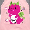 thumbnail image 3 of Instant Message - Dragonfruit - Toddler & Youth Girls Raglan Graphic T-Shirt, 3 of 6