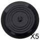thumbnail image 1 of 5 Tapones de Silicona Soledad para Fregadero Color Negro, 1 of 10
