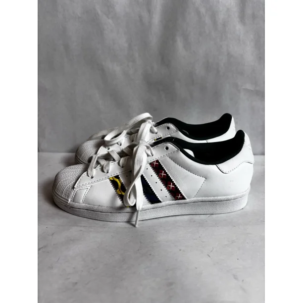 Adi - das Sneakers Tennis Shoes Mens 6 White Craig Carl Superstar