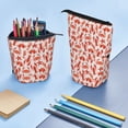 thumbnail image 4 of Bingfone Sea Creatures Print Telescopic Pencil Bag Pen Holder Pop Up Stationery Case, Stand-up Retractable Transformer Bag Standing Organizer, 4 of 6