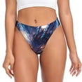 thumbnail image 1 of Balery Urban Style Colorful Dragon Tangas de Algodón para Mujer con Estampado – Ropa Interior Sexy, Transpirable, G-string-X-Small, 1 of 6