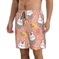 thumbnail image 2 of Vsdgher Womens High Waisted Bikini Sets Two Piece Swimsuit Cute French Bulldog Print Tummy Control Bathing Suit-, 2 of 8