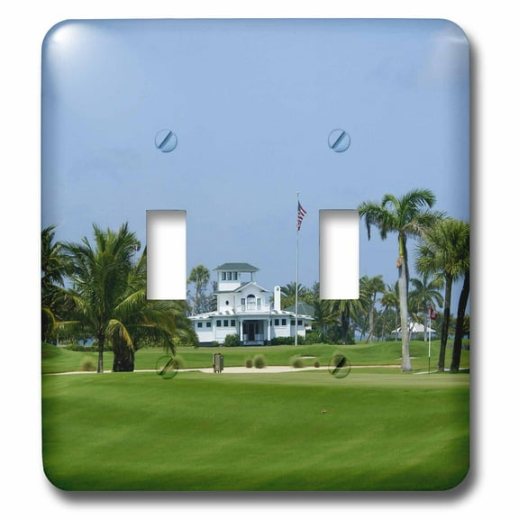 3dRose, Gasparilla Club House, double toggle switch