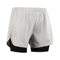 thumbnail image 4 of Lixada Lixada Men's 2-in-1 Running Shorts Quick Drying Breathable Active Training Exercise Jogging Cycling Shorts with Longer Liner, 4 of 7