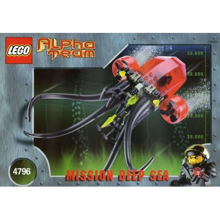 Pre-Owned Mission Deep Sea Ogel Mutant Squid Deep Sea Set LEGO 4796 [Damaged Package]