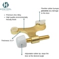thumbnail image 3 of wqlpp-Hinge Pin Door Stop Heavy Duty Design 5 Pack Satin Brass |, 3 of 4