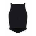 thumbnail image 2 of Courrèges Signature Top - Cotton - Black (Women's), 2 of 3