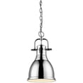 thumbnail image 1 of Beaumont Lane Small Steel Pendant in Chrome, 1 of 4