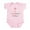 Petal Pink, variant on CafePress - I Pooped Today Fun Infant Bodysuit - Baby Light Bodysuit, Size Newborn - 24 Months