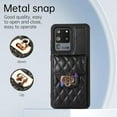 thumbnail image 5 of Phone Case for Samsung Galaxy S20 Ultra 5G Wallet Cover with Credit Card Holder Shoulder Crossbody Strap Long Lanyard Leather Cell Accessories S20ultra 20S S 20 A20 S2O 20ultra G5 Women Girls Black, 5 of 15