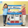 American Plastic Toys Cookin Kitchen with 22 accessories