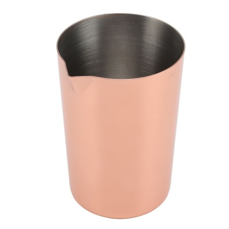 

Bartending Cup Cocktail Mixing Cup Large Diameter Rust Proof For Bar Copper Plated Gold Plated Dazzling