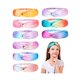 thumbnail image 1 of wonima11 Rainbow Tie Dye 9 Pieces Hairband for Girls - Velvet Fabric Knotted Headbands, Stretch Headbands with Strong Elasticity, Spa and Face Washing Hair Bands, Hair Accessories, 1 of 1