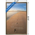 thumbnail image 3 of Footprints in the Sand Wall Poster, 22.375" x 34", Framed, 3 of 3