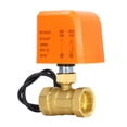 thumbnail image 2 of DN25 Electric Ball Valve,DC12-24V Two Way Two Wires Powered Motorized Electric Control Normally  Closed Balls Valves, For Cold Water Hot Water Or Used In Industrial Automation, 2 of 8