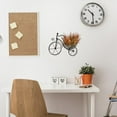 thumbnail image 3 of FitBest 1PCS Black Wall-mounted Flower Basket Bicycle Wall Decoration, 3 of 8