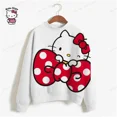 thumbnail image 4 of Sudadera con capucha holgada de manga larga con estampado de Hello Kitty para mujer, jersey de otoño 2023, ropa de calle Y2k, 4 of 5