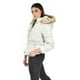 thumbnail image 2 of Chamarra con cinto y capucha desmontable Roman Fashion /Juvenil, 8380 (Hueso) blanco G, 2 of 5