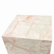 Portrait Square End Table - Sienna Brown